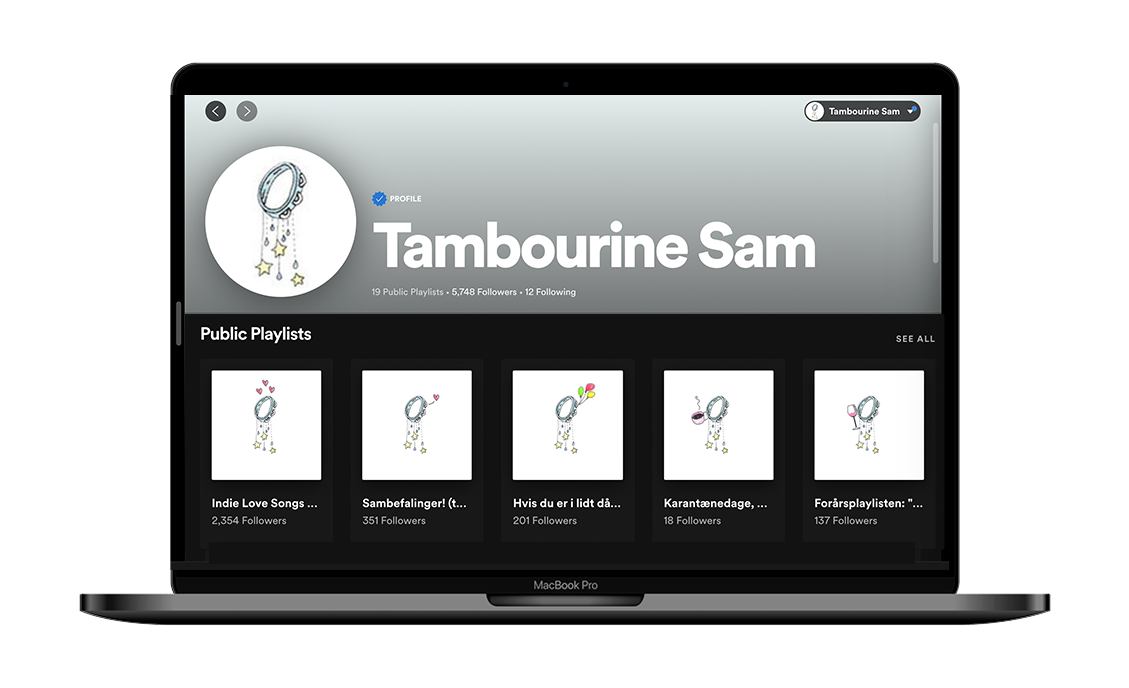 Spotify: Tambourine Sam